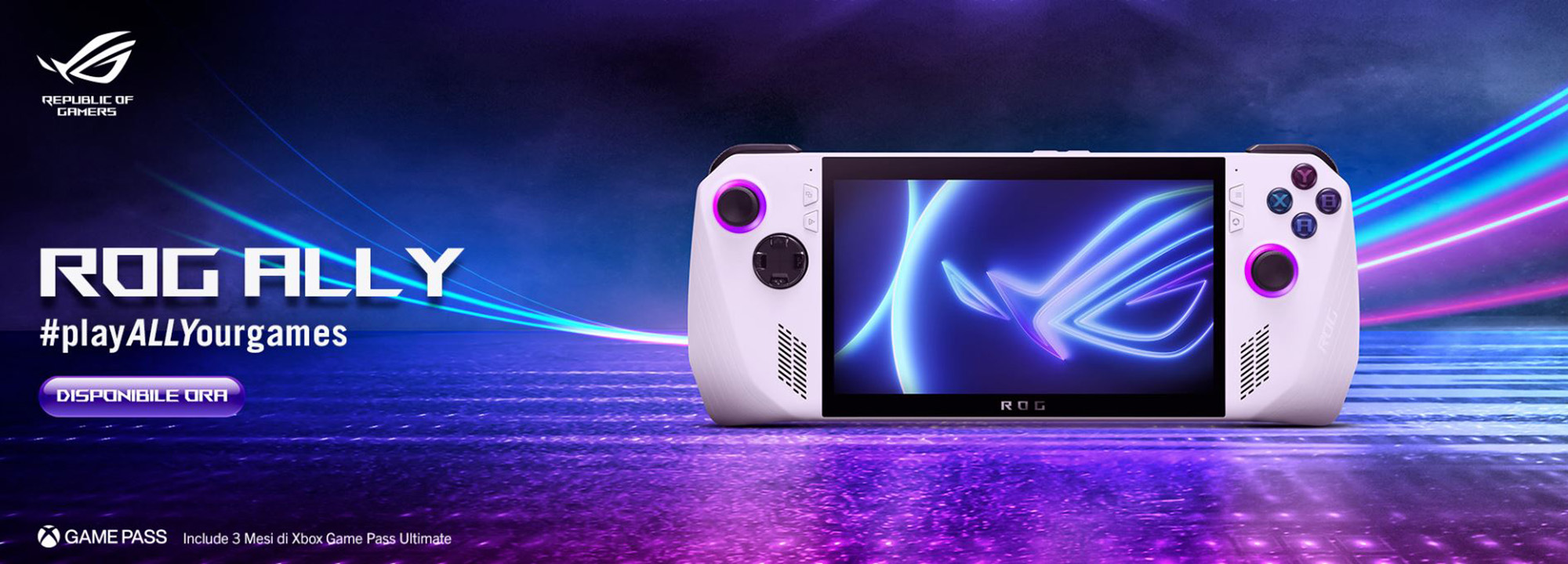 ASUS ROG Ally #playALLYourgames